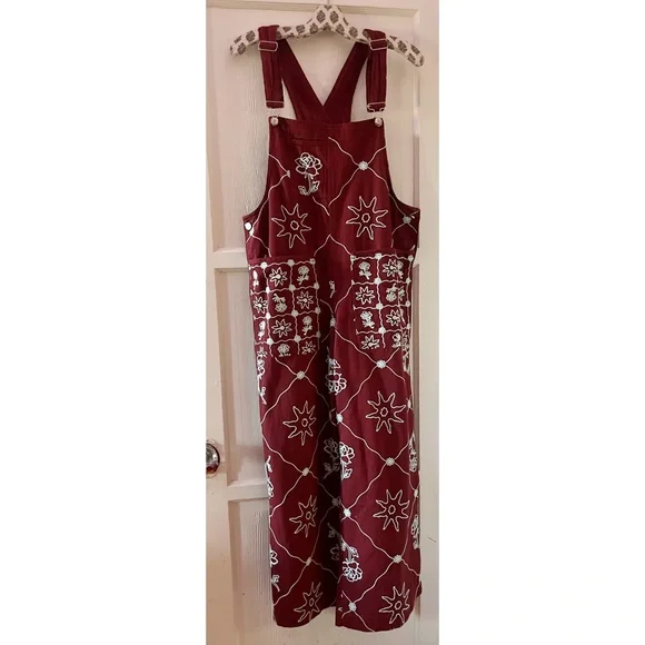 Free People / We The Free Rising Sun Overalls